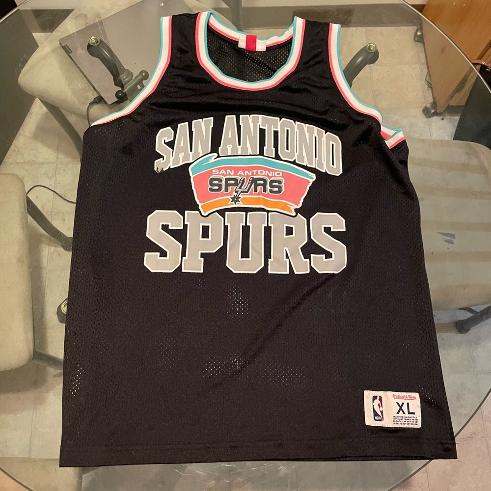 San Antonio Spurs Black Jersey